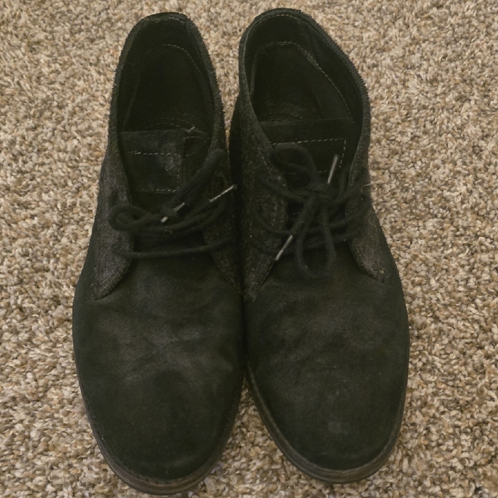Alfani Black Suede Chukka Boots